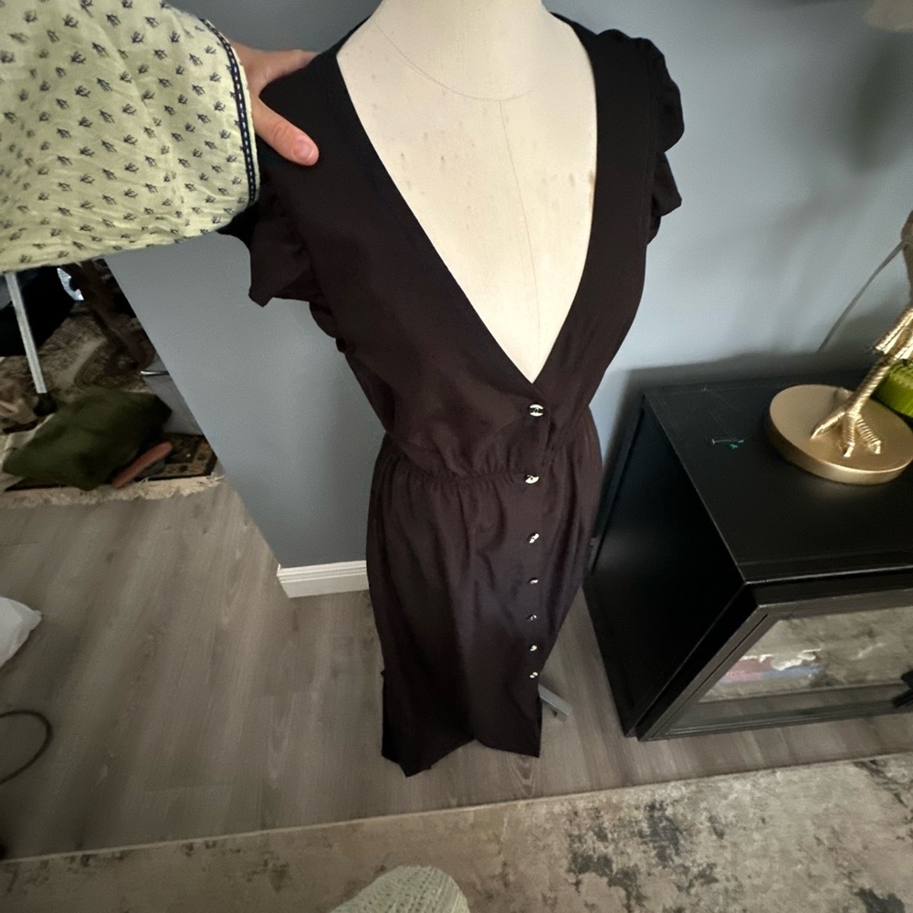 Solid & Striped Black Dress - image 5